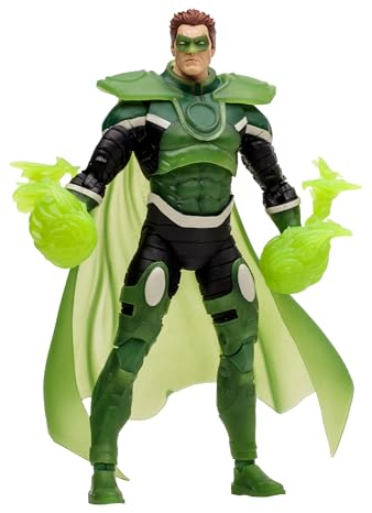 McFarlane Toys - DC Multiverse Parallax (Linterna Verde) Edición que brilla en la oscuridad, figura de acción de 7 pulgadas, etiqueta dorada, exclusivo de Amazon