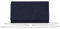 Stellazeta - Elegante Damen-Clutch, kleine Tasche für Zeremonien mit Kettengurt, elegante Clutch zum Halten, Nachtblau quadratisch, 18,5x10,5x6