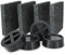 Mario10 Multipurpose Anti-Vibration Pads and Cups (black-cups, set)