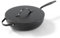 BE Living Essential Wok Pan with Lid – Ø 30 cm – Non-Stick Ceramic Coating – Induction Compatible – Free from PTFE and PFOA – Black