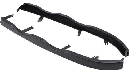 Scheinwerferblende Scheinwerferleiste Abdeckung Scheinwerfer Leiste Blende Frontstoßstange Zierleiste Schutzleiste schwarz vorne unten links und rechts für 3er E46 1997-2005 3er E46 Touring 1999-2005