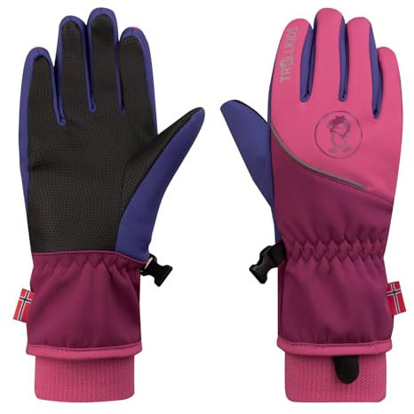 Trollkids Kids Trolltunga Glove 60, Light Magenta