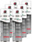 Isoliergrundierung weiss Sprühlack 6er Set - 400ml Spraydose - Zur Absperrung von Schimmel, Wasserflecken, Nikotin, Teer, Bitumen - Grundierung Innen und Aussenbereich ideal für Decken und Wände
