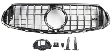 Areyourshop Front Bumper Upper Grill Grille Fit for Mercedes GLC X254 C254 with AMGLine 2022+