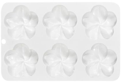 XIAOXIAOYU Moule à beurre en silicone, forme de, moule à fondant, avec 6 cavités – Moule à cake pop, moule à beurre pour Noël, Halloween, fêtes d'anniversaire