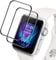 Carantee 2 Pièces Verre Trempé pour Apple Watch Series 4/5/6/se 40mm Ecran Verre, Anti-salissures Sans Bulles protection écran, Haut Définition Antifouling Vitre Protection pour Apple Watch 40mm