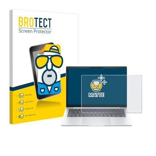BROTECT Schutzfolie für HP EliteBook 8 G1i 14 | Entspiegelnder Displayschutz Made in Germany Matte Displayschutz-Folie Anti-Reflex Anti-Fingerprint Einfache Montage