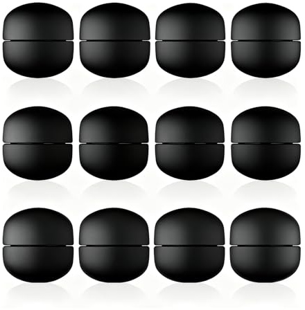 LAOYEFACAI 12 Paar Starke Hijab Magnete Hijab-Pins Vielseitig Einsetzbare Pinlose Hijab Magnete Magnetpins, verhakungsfreie Broschenverschlüsse für Kleidung Kleider und Schals