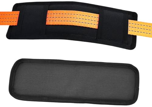Spanngurt-Schutzhülle, Kajaks, Ratschengurt, Polyester, verstellbares Polster für Auto, Boot, Anhänger, Deck, Marine, Transport, Camping, Umzug, Pool, Outdoor