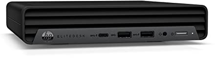HP EliteDesk 800 G6 Desktop Mini Intel Core i5 10500T 512GB SSD Festplatte 16GB Speicher Windows 11 Pro Computer PC (Generalüberholt)