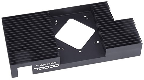 Alphacool 12891 Upgrade-Kit für NexXxoS GPX - AMD R9 470 M05 - Schwarz (ohne GPX Solo) Wasserkühlung GPU - Kühler
