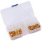 120 Stück Flachsteckhülsen Set, 3,5 mm Anschluss Klemme Stecker Buchse mit isolierten, Anschluss Terminal männlich Weiblich, Flachstecker Kabelschuhe Sleeve