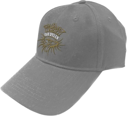 Band Monkey Bob Dylan Unisex Baseball Cap: Eye Icon Grey