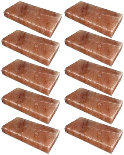 SudoreWell® Salzfliese 20 x 10 x 2,5 cm aus der Salt Range Pakistan (10 Stück)
