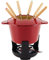 Rachael Ray 48338 Service à fondue en fonte Rouge