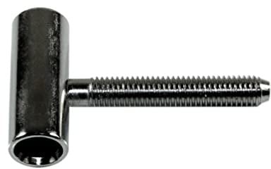 SN-TEC Türband Flügelteil V 0020 für Holzzargen, Rolle 15mm, Aufnahme 10mm, vernickelt (100 Stück)