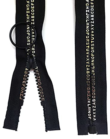Reißverschluss Buchstaben-Schiene 5mm 16-80cm Jacken Softshells Sportbekleidung