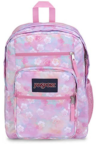 JANSPORT Unisex's Backpack-Computer Bag with 2 Compartments, Ergonomic Shoulder Straps, 15” Laptop Sleeve, Haul Handle-Rucksack Bookbag Inch, Neon Daisy, One Size
