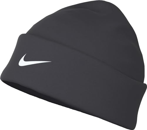 Nike Unisex Peak T-Shirt, Anthrazit/Weiß, One Size