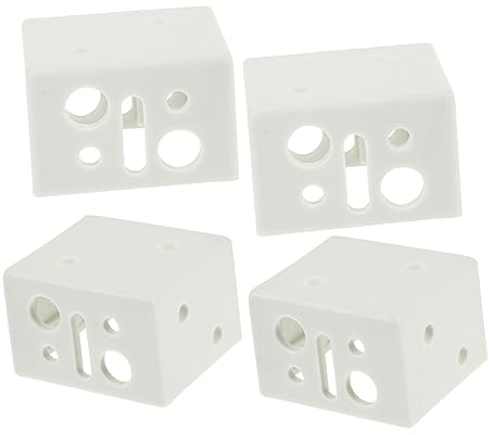 IMIKEYA 8 Stk Mittagessen Fleischteiler Jalousien Halterungen feste Jalousienteile rolladen halter rollohalterungen zweiköpfige Installation Jalousienteile Jalousie-Installationszubehör