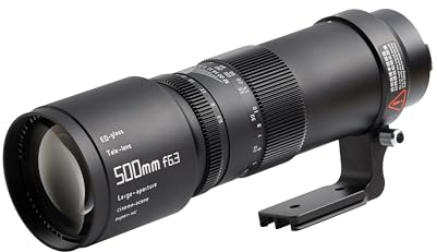 TTArtisan 500mm F6.3 Metal Bodied Telephoto Lens Compatible with Nikon F Mount - Black