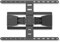 Supporto da parete per TV Full Motion - 43-90 - Peso massimo supportato dello schermo: 50 kg - inclinabile - Ruotabile - Distanza minima dal muro: 19.6 mm - 2 Punt(i) Pivot - ABS/Metallo - Nero