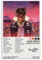 CDAXHOZ Juice Wrld Wandposter für Hotel, Kunstdekoration, Gemälde, Wohnzimmer, Schlafzimmer, Gemälde, Badezimmer, Bar, Theke, Poster, 30 x 45 cm, ungerahmter Stil