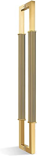Maniglia per Porta Moderna Maniglia per Porta Scorrevole in Vetro Barra di Spinta per Porta a Doppia Faccia Lunga 60 cm/80 cm/120 cm per Porte in Legno/Metallo/Commerciali/Ferro Facile da in