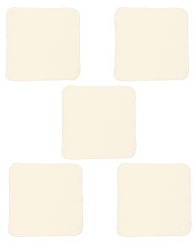 UPKOCH 5stücke Speicheltuch Aus Bambusfaser Waschbar Und Wiederverwendbar Für Junge Mädchen Und Kleinkinder Speichel Und Gesichtstuch Im Lieferumfang Enthalten