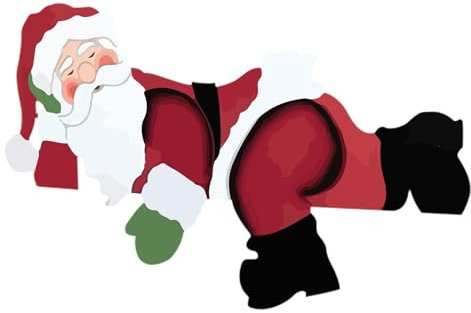 Eauptffy Weihnachtsdekoration Weihnachtsmann Zaun Peeker Deko Weihnachten Gartenzaun Späher Ornament Weihnachtsschmuck Schneemann Zaun Dekoration Weihnachtdeko Outdoor Garten Höfen