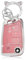 ZVRSUA Coque de Clé de Voiture pour VW，Joli Porte Clé ，Accessoire Voiture Compatible avec VW Volkswagen Golf 7 Tiguan T-ROC T-Cross Polo Seat Ateca Ibiza Leon Skoda Octavia Fabia Kamiq (Rose)