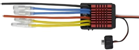 Pour 1/8 WP 880 80A Double Brushed 2-4S ESC LiPo Étanche Variateur De Vitesse Voiture RC Mise À Niveau Des Pièces Rc Esc Sans Balais