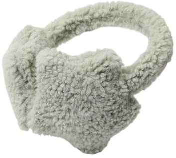 JYARZ Soft Ear Muffs Earmuffs Star Shaped Plush Earmuffs Headphone Style Ear Tips Suitable For Outdoor Use Outdoor Activities(Grey)
