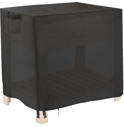 Frostdecke – 420D Oxford, 182,9 x 58,4 x 76,2 cm, Gartenbettabdeckung, wasserdichter Schutz, belüftete, windabweisende Hochbeet-Isolierung, Pflanzenabdeckung für Gemüsegärten, Blumenbeete, Hinterhöfe