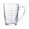 Teeglas/Kaffeeglas 320ml mit Gravur „DRINK TEA, READ BOOKS, BE HAPPY“ *made in Germany* Geschenkidee für Frau - Geburtstagsgeschenk für Freundin - Geschenk