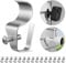 HUXOR Vinyl Siding Clips, 15-Pack Outside Vinyl Siding Hangers for Hanging Blink, Arlo, Ring Home Security Camera, No Drilling, No Hole, Weatherproof Heavy Duty Siding Hooks