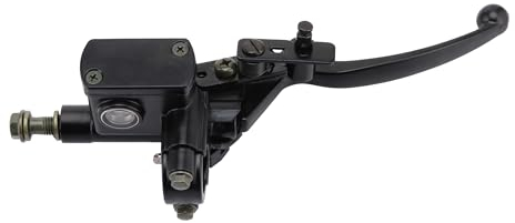 GOOFIT Rechte Hydraulikbremsen Scheibenbremse Hauptbremszylinder Pumpe Zylindergriff Zubehör Kupplungshebel Ersatz für Motorrad 50-250CC 50cc 150cc 200cc ATV Quad Buggy Roller