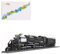 Fancy Brick Technik Zug Klemmbausteine Set, 2,4G RC Technik Retro Dampflokomotive für Union Pacific 4014 Big Boy, Modellbausatz Kompatibel mit Lego Technik - 1608 Teile