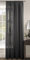 Plain Voile Woven Slot Top Premium Sheer Voile Panel - Internal Door Curtains, Patio Door Curtains, Privacy Window Voiles (Black, 59 Width x 90 Drop)