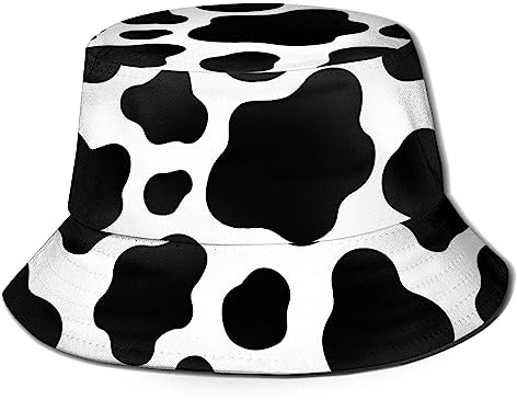 Shylve Fischerhut für Damen Herren Reversibel Strand Bucket Hat Druck verpackbare Outdoor- Eimer Hüte für Wandern, Reisen, Urlaub