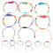 STOBOK 12St Armband Boho-Strandarmbänder Tiki-Armbänder Boho-Dekor Fußkettchen Schildkrötenperlen Armbänder für Frauen Fans Zubehör Bohemien Ton Freundschaft Flip-Flops Fräulein schmücken
