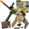 Elite Scar Gell Ball Blaster Water Bullet Gun Fully Auto Magazine Fed 25m Range Graffiti Style 10,000 ammo