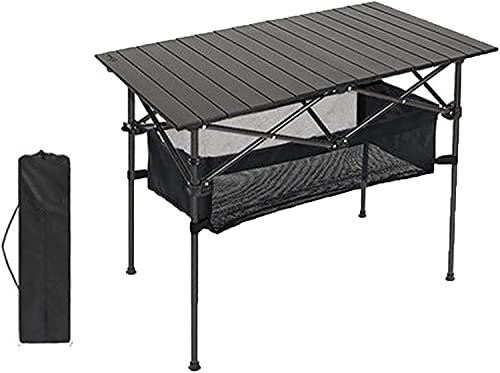 KGDJBGSE Klappbarer Campingtisch mit Stauraum, Faltbarer Grilltisch, Outdoor-Campingausrüstung, Zubehör, Aktivitäten, Outdoor, Zuhause, multifunktional, erhöhter Langer Tisch