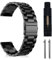 MaEiol 22mm Edelstahl Metall Armband für Xiaomi Watch S4 / Xiaomi Redmi Watch 5 Active/Xiaomi Redmi Watch 5 Lit, Business Uhrenarmband Armbänder für Xiaomi Watch S4 Sport/Xiaomi Watch 2 - Schwarz