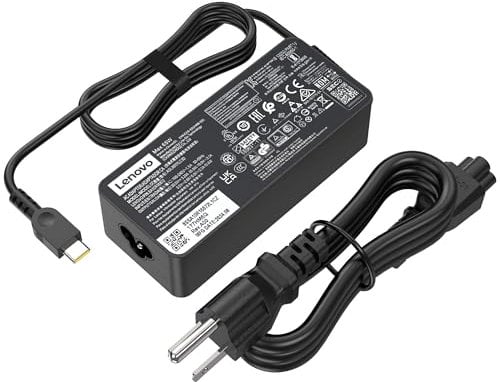VRAVEK 65W Laptop USB C Charger for Lenovo ThinkPad X1 X13 Z13 13s E14 L14 L15 E15 T490 E495, Lenovo IdeaPad 3 Slim5 5Pro Flex 5 Yoga 7 Slim 9i Slim 920 ThinkBook 14s 15 20V/3.25A AC Adapter