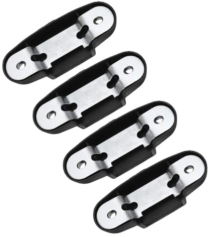 PLAFOPE 4 Pezzi Office Chair Bracket Fasteners Support Clip per Riparazione Schienale Sedia da Ufficio Connessione Stabile e Silenziosa Accessori Compatibili Gaming e Computer Chair