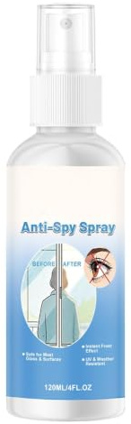 Genérico Spray Efecto Esmerilado Vidrio - 120 Ml Acción Rápida Resistente A Rayos UV Larga Duración | Pintura En Spray Efecto Esmerilado,Hogar, Baño, Puerta, Ducha, Aseo, Oficina, Apartamento