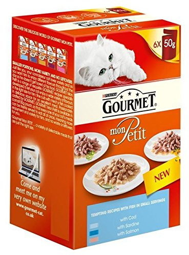 Gourmet Mon Petit Ozean Gemischt Variety Pack 6 X 50 G (Packung mit 2)