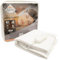 Supreme comfort electric heated blanket underblanket, Machine washable, heat control & overheat protection (SINGLE)