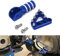 Motorrad Schalthebel und Bremshebel Schrittspitze Kit,Hinten Bremspedal Schalthebelpedal für 125-530cc SX EXC XCF XC XCW SXF SMR 690SMCR 690ENDURO SUPERMOTOR-Blau